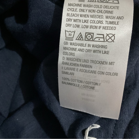 Jason Wu top size 1X blue and white trim cotton:Box U: - Picture 4 of 6